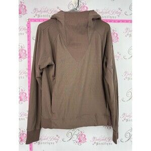 Indyeva sweater hoodie comfy Cozy Brown Pullover Hoodie for Women